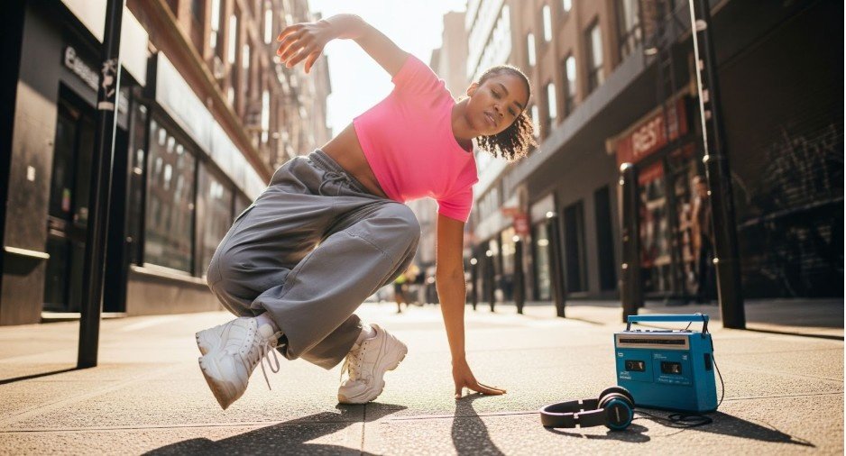 What brands were popular in 80s hip hop fashion?