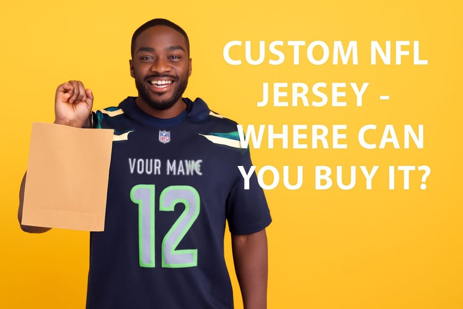 Custom NFL Jersey   Where Can You Buy It