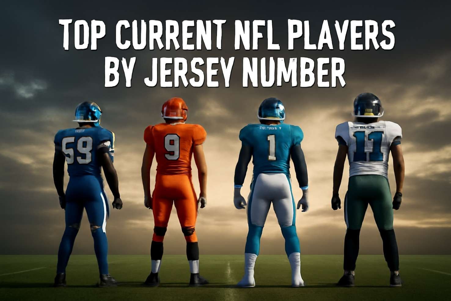 Current Nfl Players By Jersey Number