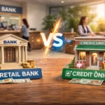 what is a major difference between retail banks and credit unions