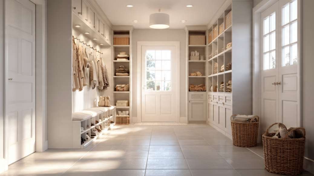 Streamlined Entryways and Storage