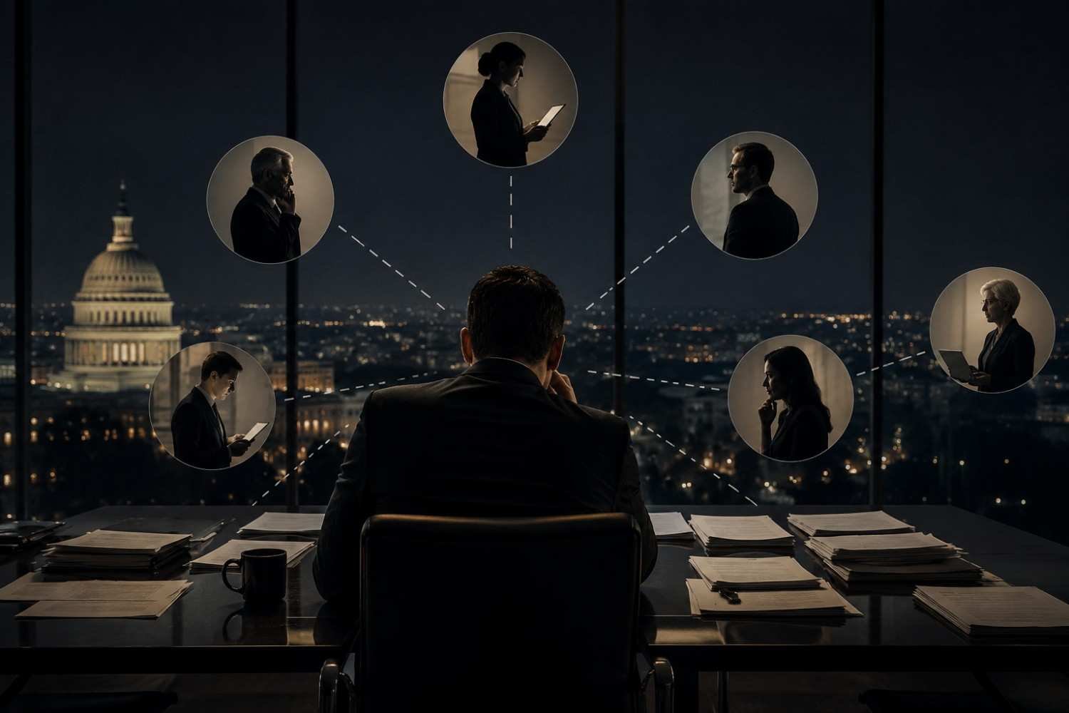 Fragmented Communication with External Advisers
