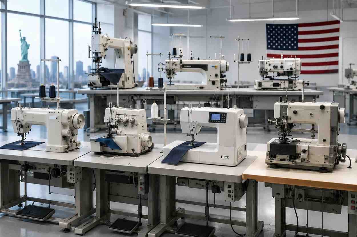 Types of Industrial Sewing Machines