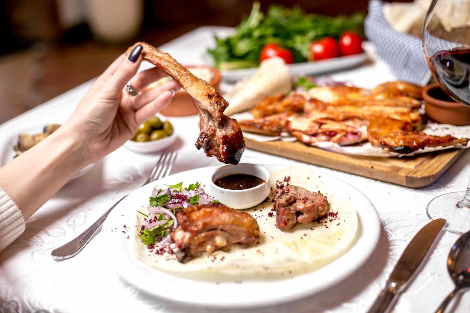 Build the order around the whole meal